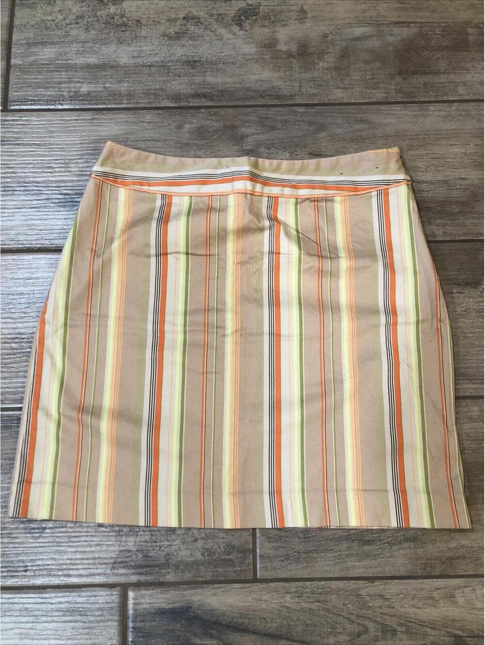 Women’s‎ Geoffrey Beene Sport Stripped Skirt Size 10 Tennis Skirt